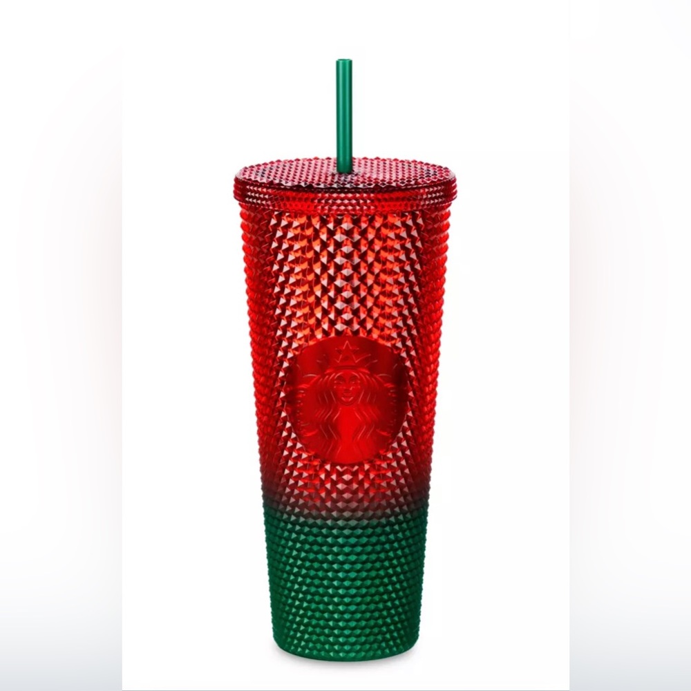 Disney World new release starbucks Christmas studded tumbler 2022